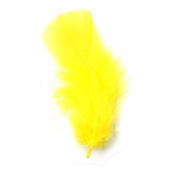 Yellow Craft Feathers 5g image number 2