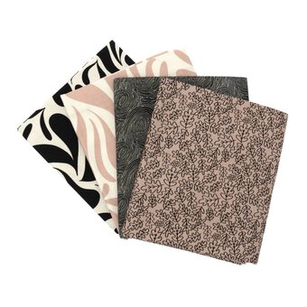 Modern Texture Cotton Fat Quarters 4 Pack