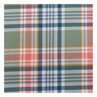 Langdale Valley Country Plaid Cotton Fabric by the Metre