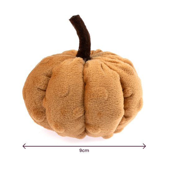 Orange Plush Bubble Pumpkin 9cm image number 4