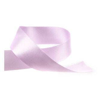 Light Orchid Double-Faced Satin Ribbon 24mm x 5m