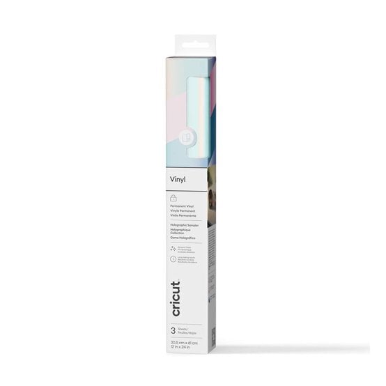 Cricut Holographic Vinyl 12 x 24 Inches 3 Pack image number 1