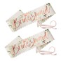 Ginger Ray Floral Hen Bridesmaid Sashes 2 Pack image number 1