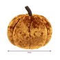 Orange Sparkle Velvet Pumpkin 17cm image number 5
