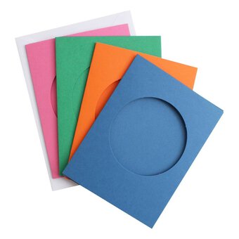 Assorted Trifold Aperture Cards and Envelopes 4 Pack