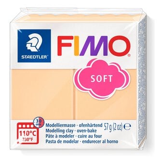 Fimo Soft Peach Modelling Clay 57g