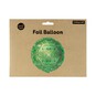 Large Green Marble Foil Balloon image number 3