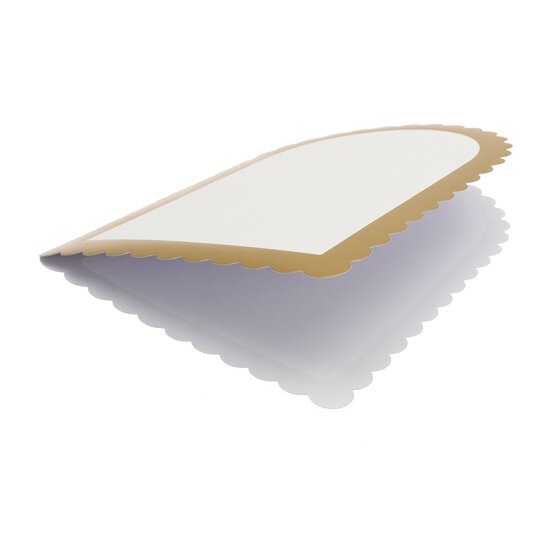 Gold Foil Arched Cards 5 x 7 Inches 6 Pack image number 3
