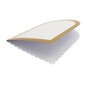 Gold Foil Arched Cards 5 x 7 Inches 6 Pack image number 3