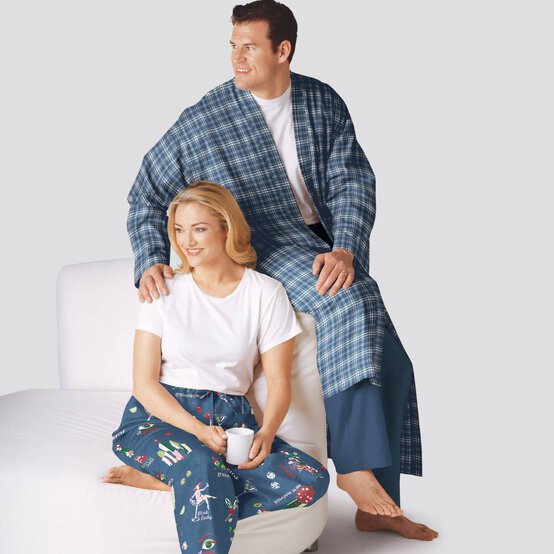 Simplicity Unisex Sleepwear Sewing Pattern S9131 (XL-XXXL) image number 3