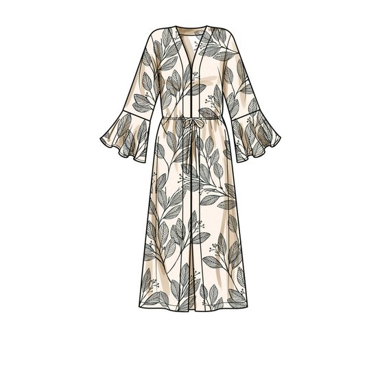 Simplicity Caftans and Wraps Sewing Pattern S9602 (6-14) image number 4