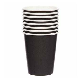 Charcoal Paper Cups 8 Pack