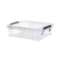 Whitefurze Allstore 2.3 Litre Clear Storage Box image number 1