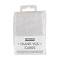 White Vellum Thank You Cards 20 Pack  image number 3