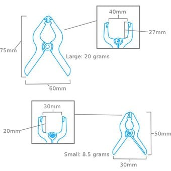 Nylon Grip Clamps 9 Pack image number 4