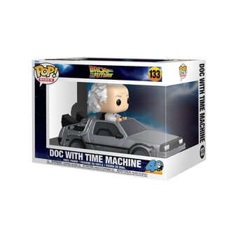 Funko POP Ride Deluxe Doc with Time Machine