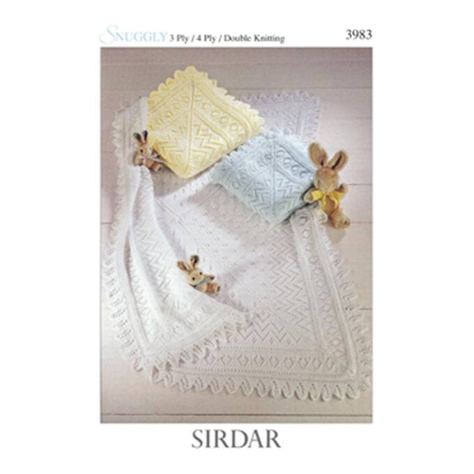 Sirdar Snuggly Baby Shawls Pattern 3983 image number 1