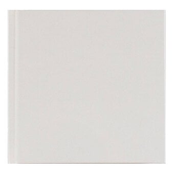 Seawhite White Square Hardback Sketchbook 19.5cm x 19.5cm