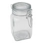 Clear Clip-Top Glass Jar 250ml image number 1