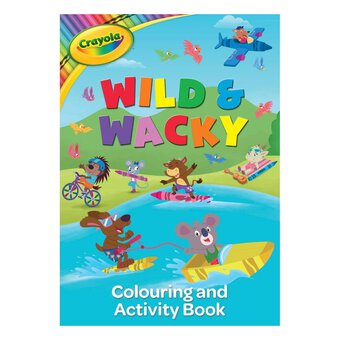 Crayola Wild and Wacky Colouring Book