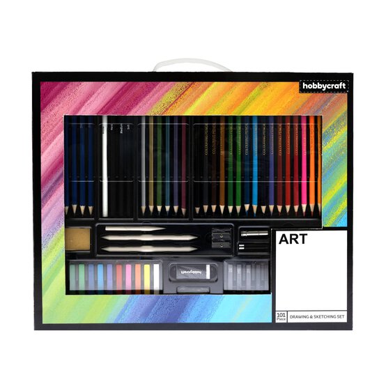 Drawing and Sketching Set 101 Pieces  image number 7