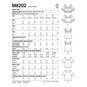 McCall's Women's Tops  Sewing Pattern M8202Y (Y XS-M) image number 2