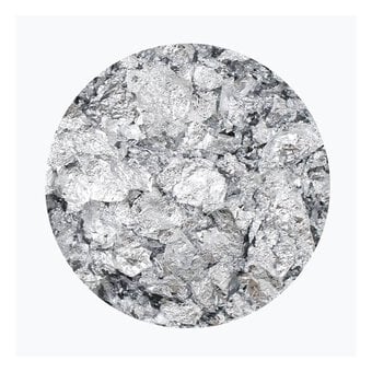 Cosmic Shimmer Silver Moon Gilding Flakes 200ml