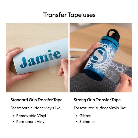 Cricut Joy Xtra Transfer Tape 9.5 x 36 Inches image number 2