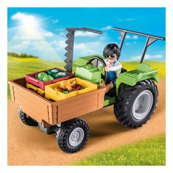 Playmobil Country Tractor with Trailer image number 3
