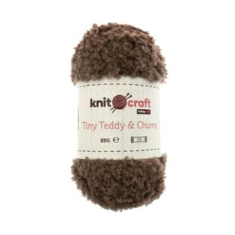 Knitcraft Brown Tiny Teddy & Chums 25g