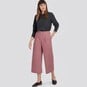 Simplicity Cropped Trousers and Skirt Sewing Pattern S9181 (6-14) image number 3