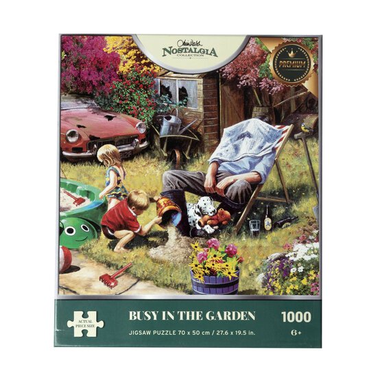 Busy in the Garden Jigsaw Puzzle 1000 Pieces image number 5
