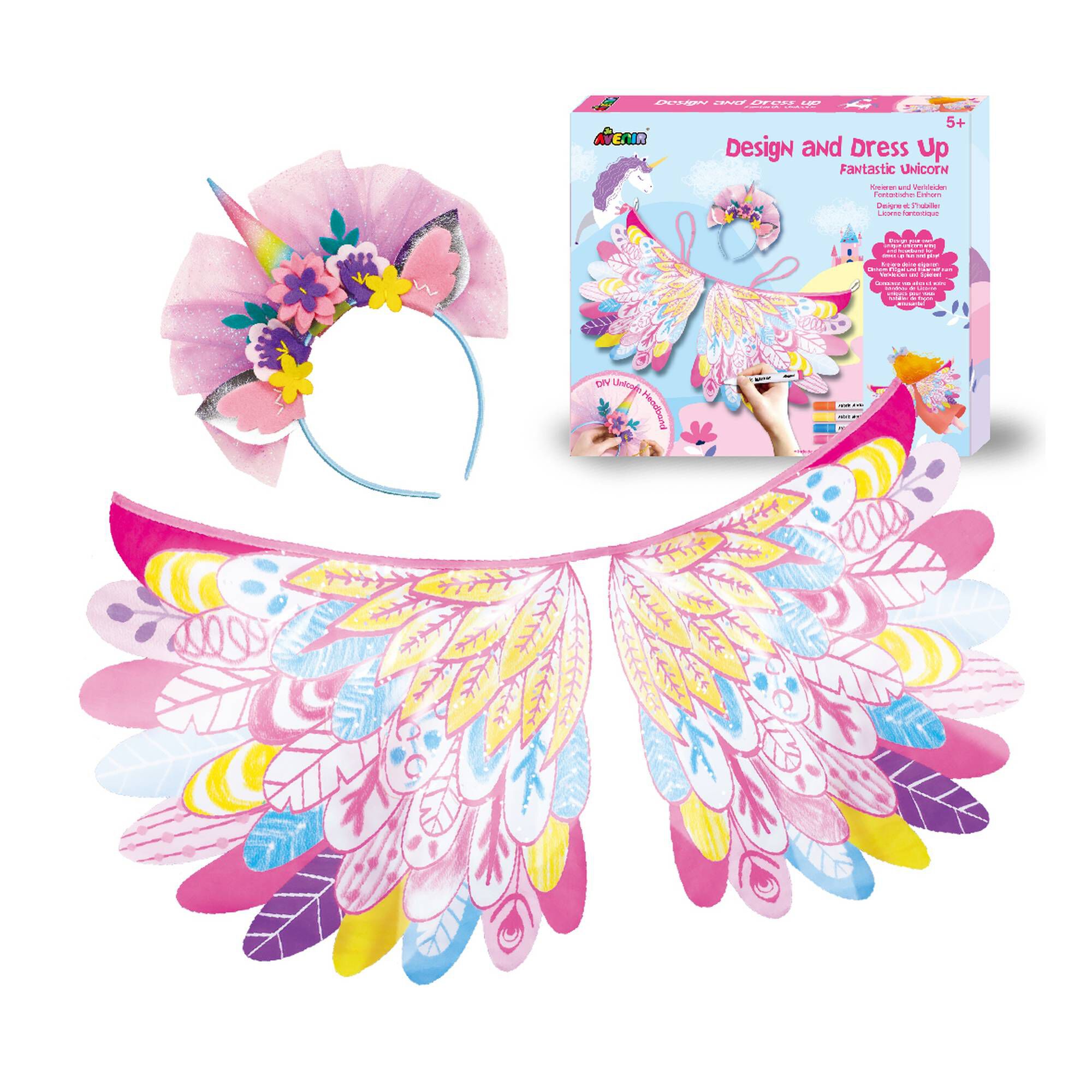 Design and Dress Up Fantastic Unicorn Hobbycraft