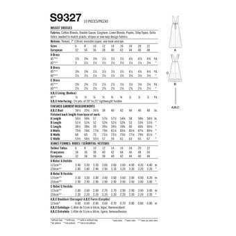 Simplicity Women's Dresses Sewing Pattern S9327 (R5 14-22)