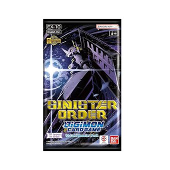 Digimon Card Game Sinister Order EX-10 Booster Pack 