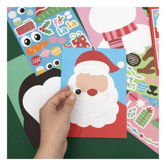 Merry Christmas Face Sticker Pad  image number 2