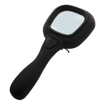 LED Hand Held Magnifier with Stand