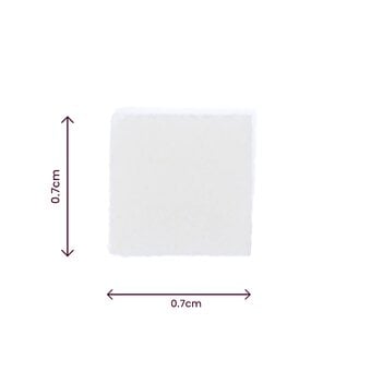 Adhesive Foam Pads 7mm x 7mm x 2mm 196 Pack image number 5