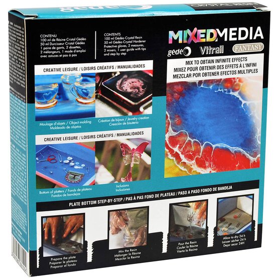 Gedeo Crystal Resin and Hardener 150ml image number 3