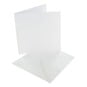 White Single Card & Envelope 7.9 x 7.9 Inches image number 1