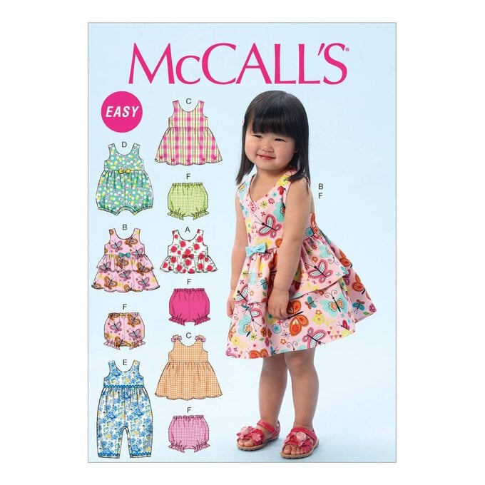 McCall’s Toddlers’ Separates Sewing Pattern M6944 image number 1