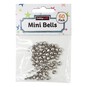 Mini Silver Jingle Bells 60 Pack image number 2