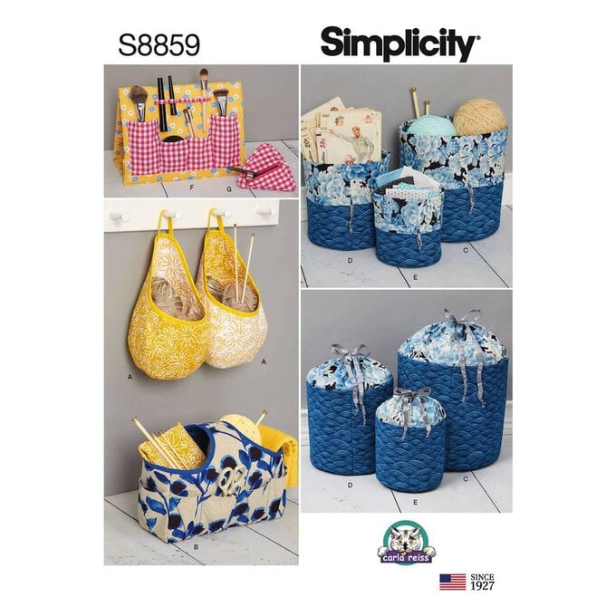 Simplicity Organiser Sewing Pattern S8859 image number 1