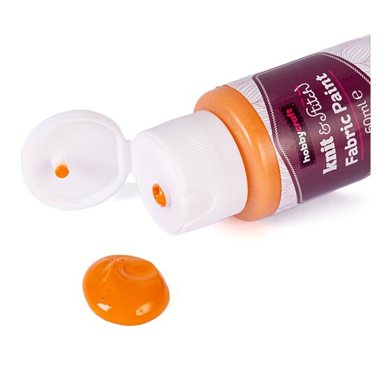 Pumpkin Fabric Paint 60ml  image number 2