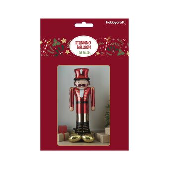 Air-Filled Standing Nutcracker Balloon 1.3m