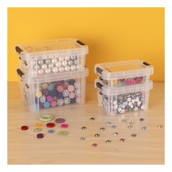 Whitefurze Allstore 0.3 Litre Clear Storage Box image number 5