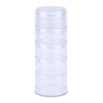 Beadalon Small Stackable Containers 6 Pack