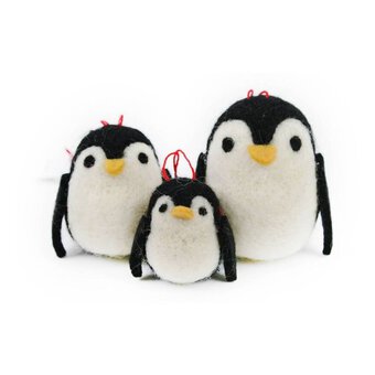 Penguin Needle Felting Kit 3 Pack
