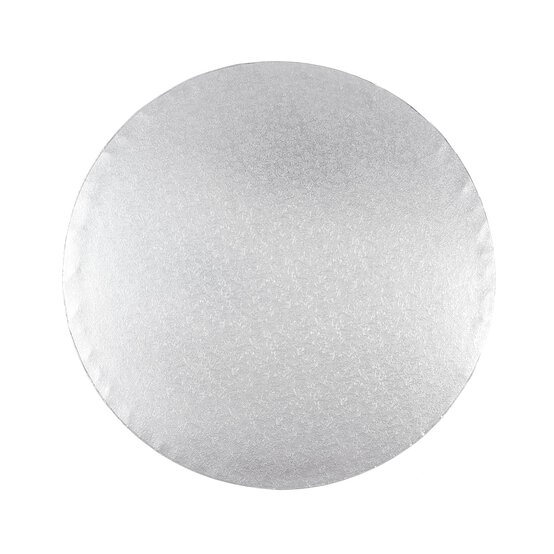 Silver Round Cake Drum 12 Inches image number 1