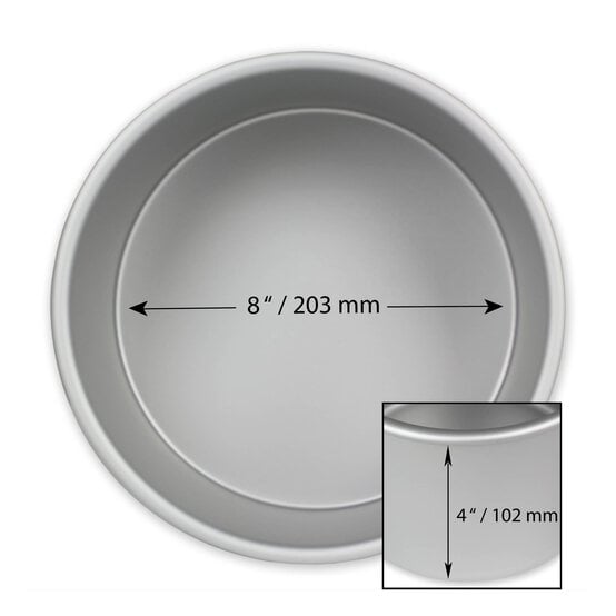 PME Round Aluminium Cake Tin 8 Inches image number 4